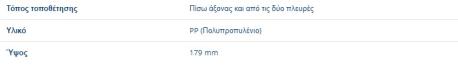 ΚΑΛΥΜΑ ΟΠ.ΑΜΟΡΤΙΣΕΡ G4 A3