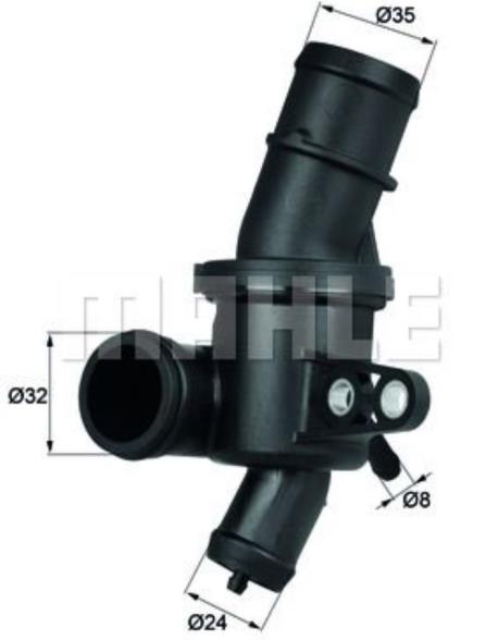 ΘΕΡΟΣΤΑΤΗΣ ΟΜ640 W169 A-CLASS CDI B-CLASS W245 CDI M640.940 M640.941 M640.940 80 °C ΒΑΘΜΟΥΣ