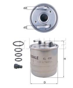 ΦΙΛΤΡΟ ΠΕΤΡΕΛΑΙΟΥ OM640 OM642 OM651 A-CLASS W169 C-CLASS W204 C-CLASS Κουπέ C204 E-CLASS W212 E-CLASS Καμπριολέ A207