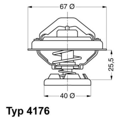 ΘΕΡΜΟΣΤΑΤΗΣ 601 WAHLER 80C