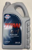 ΛΑΔΙ FUCHS 5L 5W-30 TITAN GT1 FLEX C23 VOLKSWAGEN VW 505.00 505.01 MERCEDES 229.31 229.51 229.52