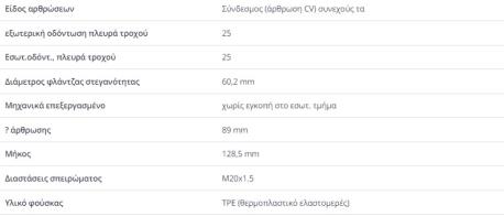 ΣΕΤ ΜΠΙΛΙΑΔΟΡΟΣ ΕΞΩΤΕΤΙΚΟΣ A-CLASS W169 B-CLASS W245 ΜΕΓΑΛΟΣ