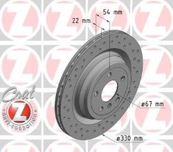 ΔΙΣΚΟΠΛΑΚΕΣ ΟΠΙΣΘΙΕΣ GLE W166 M-CLASS ML W166 330X22 mm