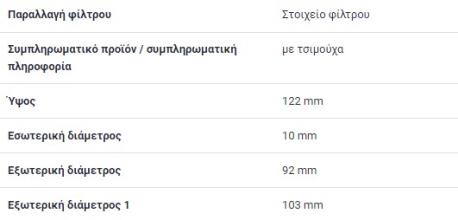 ΦΙΛΤΡΟ ΠΕΤΡΕΛΑΙΟΥ Q7 Q8 SQ8 TOUAREG