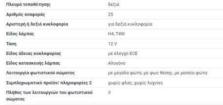ΦΑΝΑΡΙ ΕΜΠΡΟΣ ΔΕΞΙ RIGHT PASSAT B3 PASSAT B4 1988 - 1993