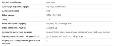 ΦΑΝΑΡΙ ΕΜΠΡΟΣ ΑΡΙΣΤΕΡΑ LEFT AUDI A6 C4 1994 - 1997 AUDI A6 C4 4A2 S6 Turbo quattro
