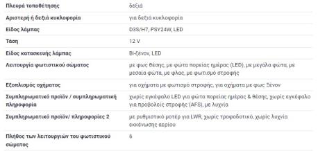 ΦΑΝΑΡΙ ΕΜΠΡΟΣ ΔΕΞΙ RIGHT AUDI A6 C7 4G 2011 - 2014