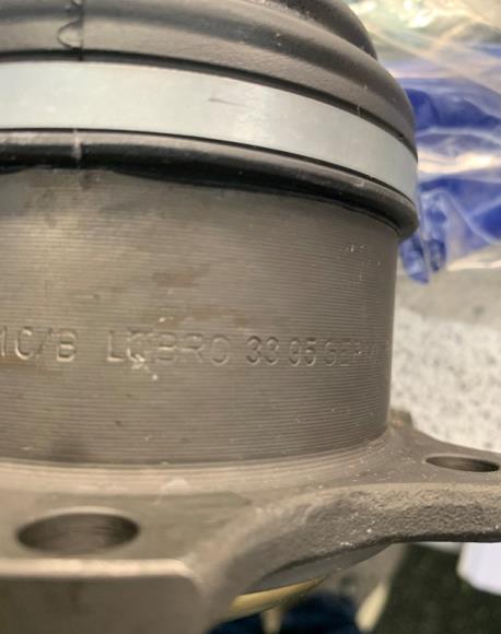 ΗΜΙΑΞΟΝΙΟ ΜΕ ΕΣΩΤΕΡΙΚΟ ΜΠΙΛΙΑΔΟΡΟ ΑΡΙΣΤΕΡΑ LEFT AUDI 80 B3 1990 - 1992 2300 cc NG AUDI 80 B3 1992 - 1996 ABK NG 1Z AAZ ABT ADW