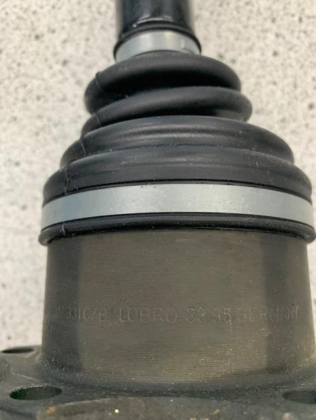 ΗΜΙΑΞΟΝΙΟ ΜΕ ΕΣΩΤΕΡΙΚΟ ΜΠΙΛΙΑΔΟΡΟ ΔΕΞΙ RIGHT AUDI 80 B4 1900 cc TDI 1Z AHU 1992 - 1996 AUDI CABRIOLET 1900 cc TDI 1Z AHU 1992